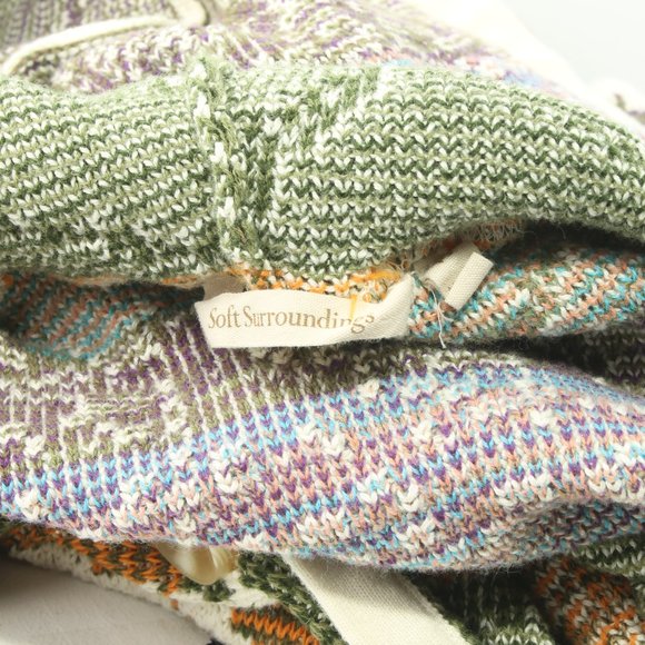 Soft Surroundings Loveland Hooded Button Front Sweater Coat Size PS - Picture 5 of 13